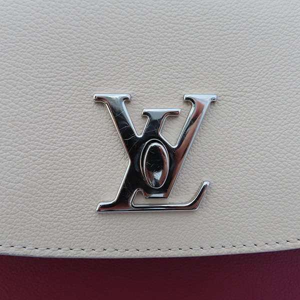 Louis Vuitton(���̺���) M52431 ���� Lie De Vin Etain Creme ü�� ũ�� �׷��� ����÷� ���� ���� MM ��Ʈ�� + �����Ʈ�� 2WAY [�����] �̹���5 - ���̺��� �߰���ǰ