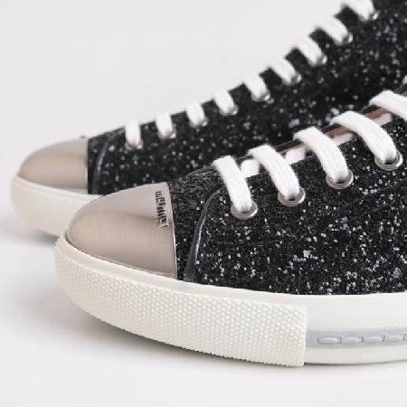 MiuMiu(�̿�̿�) 5T9555 �۸��� ��Ż�� ����Ŀ�� ����ž 245������ [����ż�����] �̹���2 - ���̺��� �߰���ǰ