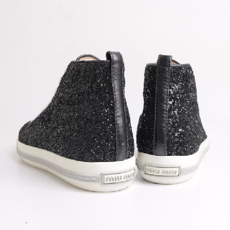 MiuMiu(�̿�̿�) 5T9555 �۸��� ��Ż�� ����Ŀ�� ����ž 245������ [����ż�����] �̹���4 - ���̺��� �߰���ǰ