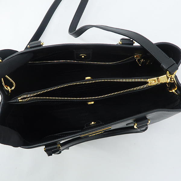Prada(�����) BN1874 SAFFIANO LUX NERO ���� ���ǾƳ� ���� ��Ʈ�� + �����Ʈ�� 2WAY [��������] �̹���5 - ���̺��� �߰���ǰ