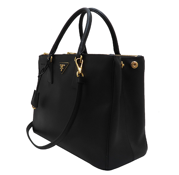 Prada(�����) BN2274 SAFFIANO LUX NERO ���� ���ǾƳ� ���� ���� �ﰢ �ΰ� ��Ʈ�� + �����Ʈ�� 2WAY [��õ��] �̹���2 - ���̺��� �߰���ǰ