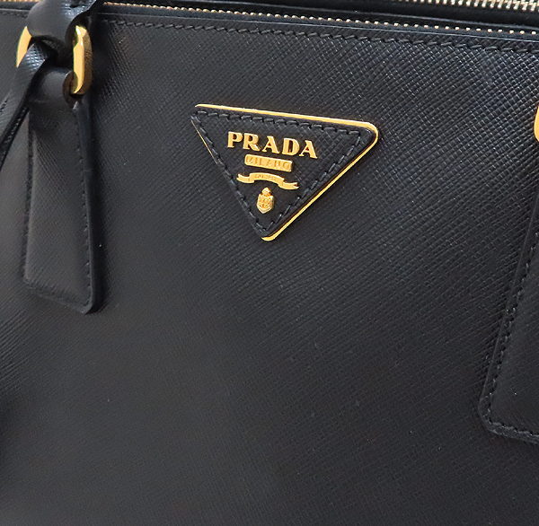 Prada(�����) BN2274 SAFFIANO LUX NERO ���� ���ǾƳ� ���� ���� �ﰢ �ΰ� ��Ʈ�� + �����Ʈ�� 2WAY [��õ��] �̹���4 - ���̺��� �߰���ǰ