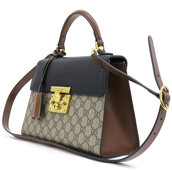 Gucci(����) 453188 GG�ΰ� ������ ĵ���� ���� ���� ȥ�� ����Ż Padlock �е�� ���� �ڵ� �÷� ��Ʈ�� + �����Ʈ�� 2WAY [��������] �̹���3 - ���̺��� �߰���ǰ