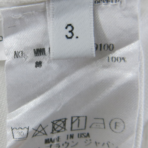 THOM BROWNE(�����) MWL010E �� 100% ȭ��Ʈ �÷� ���� �Ｑ ������ �������� ���� [���빮��] �̹���4 - ���̺��� �߰���ǰ