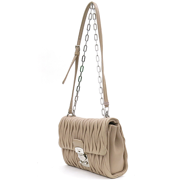 MiuMiu(�̿�̿�) CAMMEO �÷� ��Ʈ��� ü�� ũ�ν��� [��������] �̹���2 - ���̺��� �߰���ǰ