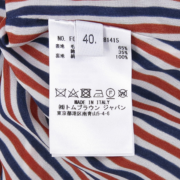 THOM BROWNE(�����) ���� �÷� ��Ʈ������ ������ �״Ͻ� ��ĿƮ [��������] �̹���5 - ���̺��� �߰���ǰ