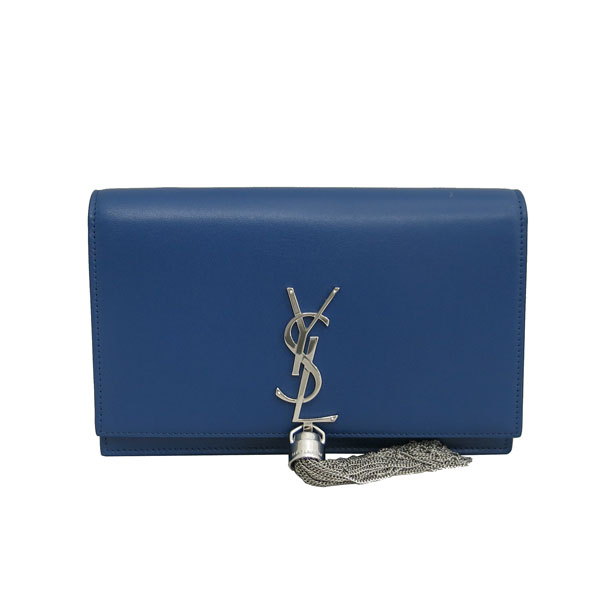 SAINT LAURENT PARIS(���ζ��ĸ�) 452159 ���� �÷� WOC ���� ���׷� Ŭ���� ����Ʈ �½� ũ�ν��� [���빮��] �̹���2 - ���̺��� �߰���ǰ