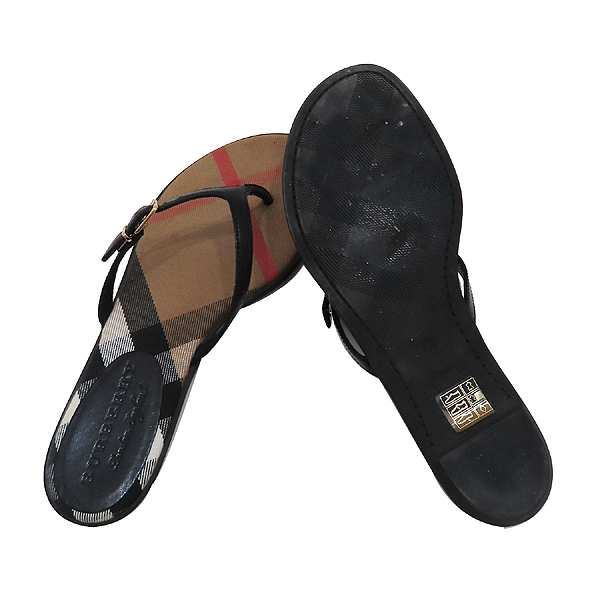 Burberry(������) ���̸��� üũ PVC ���� ���� Ʈ���� ���� ��Ŭ �ø��ö� ���� -  37 1/2 [��õ��] �̹���6 - ���̺��� �߰���ǰ