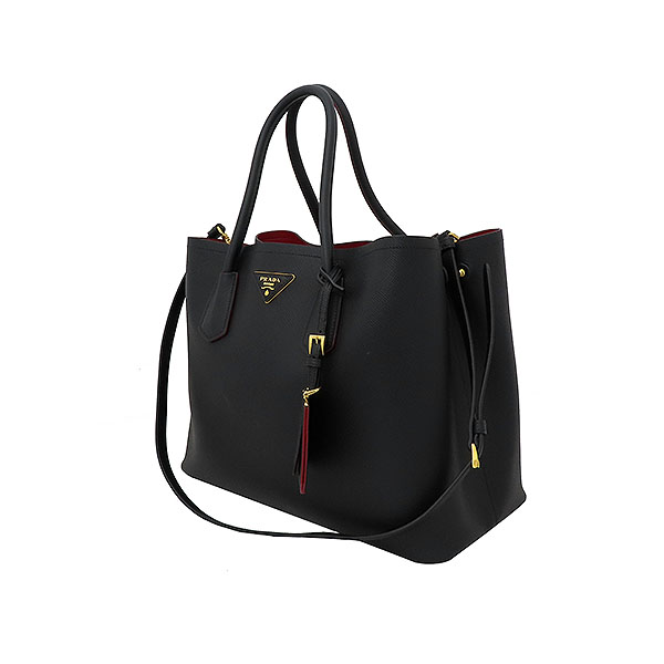 Prada(�����) B2756T SAFFIANO CUIR NERO ���� ���ǾƳ� ���� �ﰢ�ΰ� �κ��� ��Ʈ�� + �����Ʈ�� [�λ꼭��Ե���] �̹���2 - ���̺��� �߰���ǰ