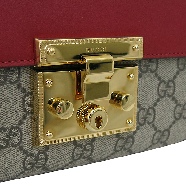 Gucci(����) 409487 GG�ΰ� ������ ĵ���� PVC ���� ���� �÷� Padlock(�е��) �̴� ���� ü�� ����� ũ�ν��� [�λ꼾�Һ���] �̹���4 - ���̺��� �߰���ǰ