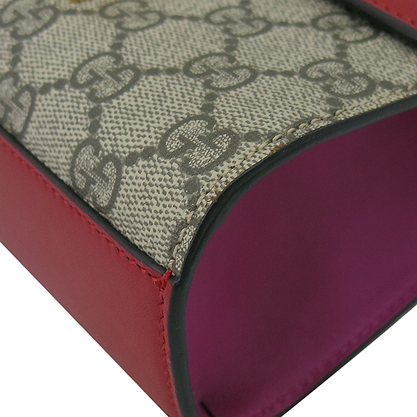 Gucci(����) 409487 GG�ΰ� ������ ĵ���� PVC ���� ���� �÷� Padlock(�е��) �̴� ���� ü�� ����� ũ�ν��� [�λ꼾�Һ���] �̹���5 - ���̺��� �߰���ǰ