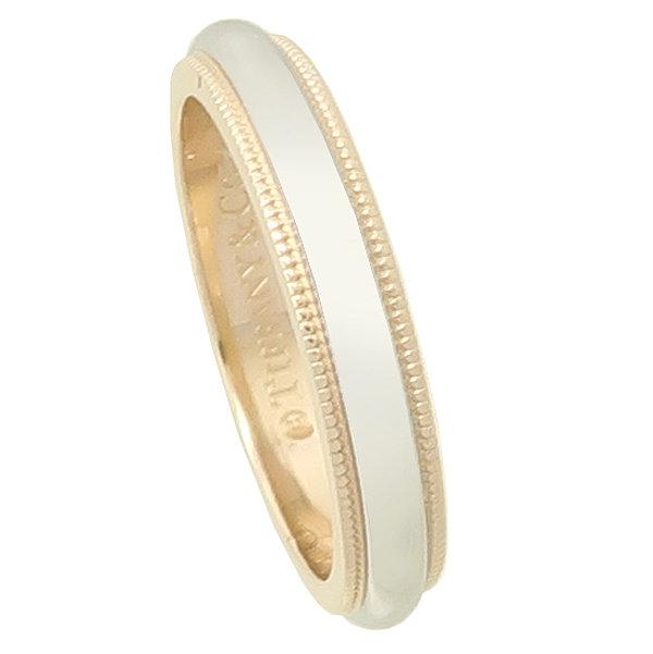 Tiffany(Ƽ�Ĵ�) PT950(�÷�Ƽ��) + 18K ��ũ ��� �޺� �б׷��� 3MM ����-11ȣ [��������] �̹���2 - ���̺��� �߰���ǰ