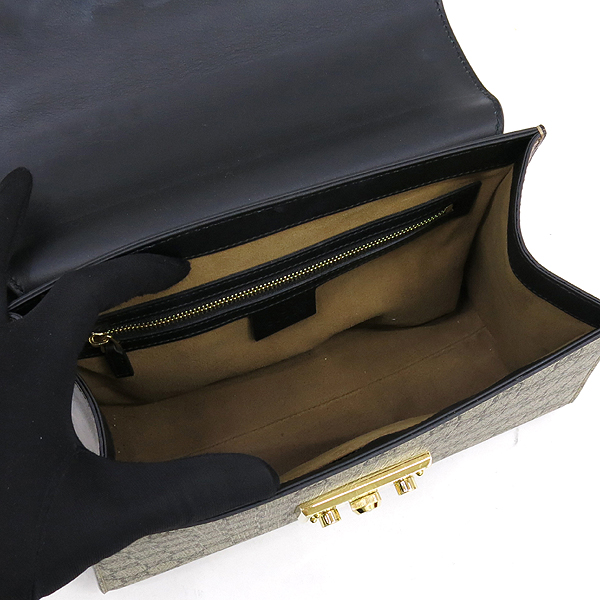 Gucci(����) ‎453188 GG�ΰ� ������ ĵ���� ���� ���� ȥ�� ����Ż Padlock �е�� ���� �ڵ� �÷� ��Ʈ�� + �����Ʈ�� 2WAY [��������] �̹���5 - ���̺��� �߰���ǰ