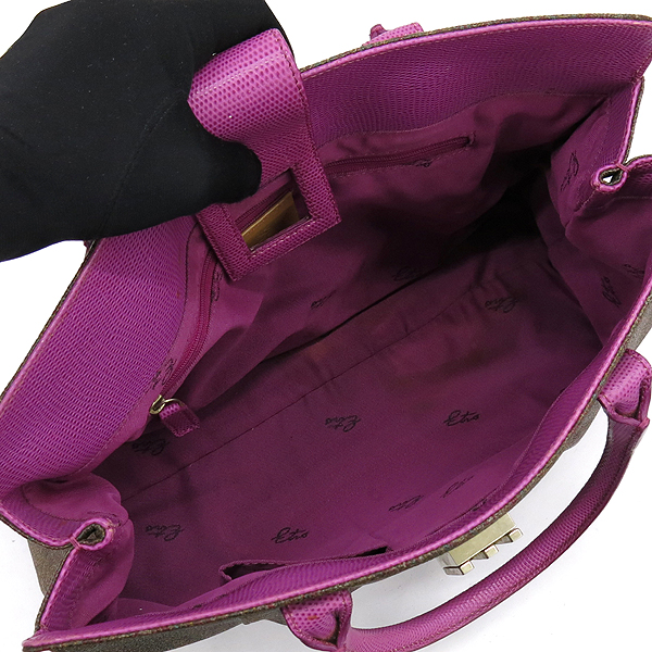 Etro(��Ʈ��) 1F344 ������ PVC ��ũ ���� ȥ�� ��Ʈ�� [��������] �̹���5 - ���̺��� �߰���ǰ