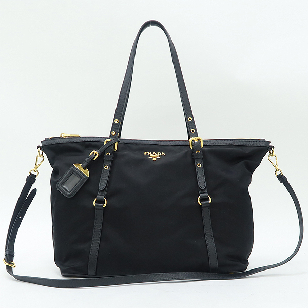 Prada(�����) 1BG253 ���� TESSUTO SAFFIANO ���ǾƳ� �к긯 ��Ʈ�� + �����Ʈ�� 2WAY [��������] �̹���2 - ���̺��� �߰���ǰ