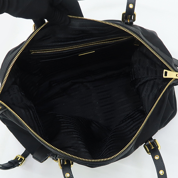 Prada(�����) 1BG253 ���� TESSUTO SAFFIANO ���ǾƳ� �к긯 ��Ʈ�� + �����Ʈ�� 2WAY [��������] �̹���5 - ���̺��� �߰���ǰ
