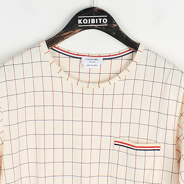 THOM BROWNE(�����) MJS010B00209 üũ ���� ����Ƽ [��������] �̹���2 - ���̺��� �߰���ǰ