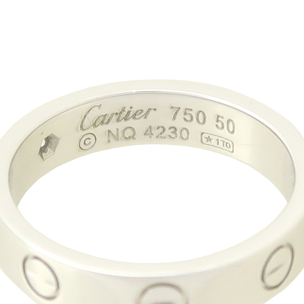 Cartier(쿡) B4050550 18K ȭƮ ̴ 긵 1Ʈ ̾ -10ȣ [] ̹3 - ̺ ߰ǰ