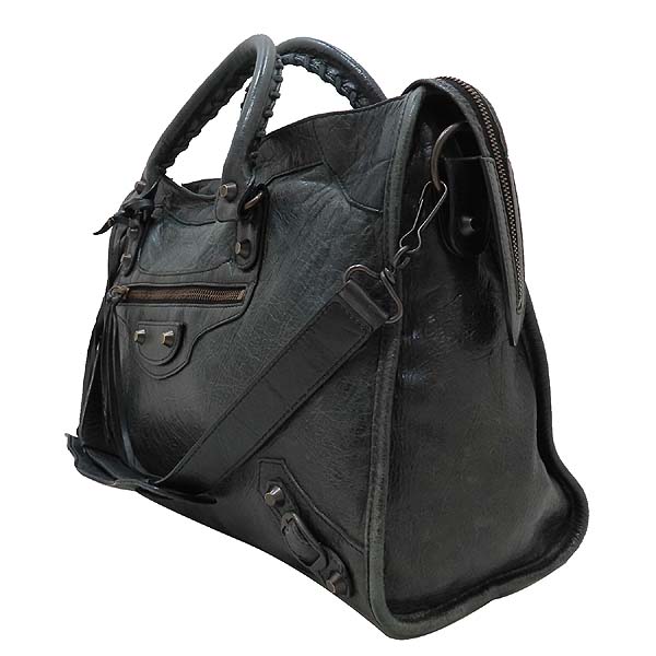 Balenciaga(�߷��þư�) 115748 ��ũ �׸� ���� CLASSIC (Ŭ����) CITY (��Ƽ) 2WAY + �����ſ� [��õ��] �̹���3 - ���̺��� �߰���ǰ