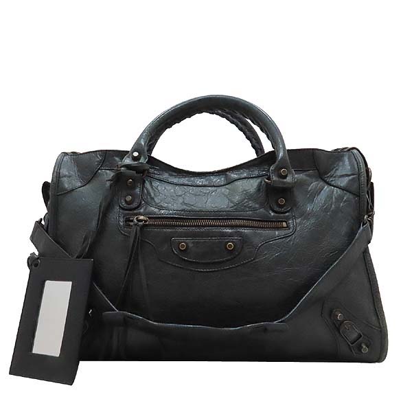 Balenciaga(�߷��þư�) 115748 ��ũ �׸� ���� CLASSIC (Ŭ����) CITY (��Ƽ) 2WAY + �����ſ� [��õ��] �̹���2 - ���̺��� �߰���ǰ