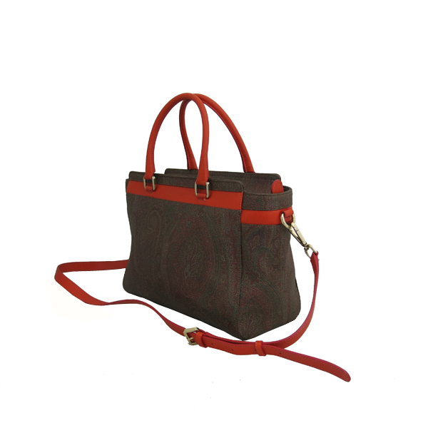 Etro(��Ʈ��) 1G010 ������ PVC �������÷� ���� �ΰ� ������ ȥ�� ��Ʈ�� + �����Ʈ�� 2WAY [���빮��] �̹���2 - ���̺��� �߰���ǰ