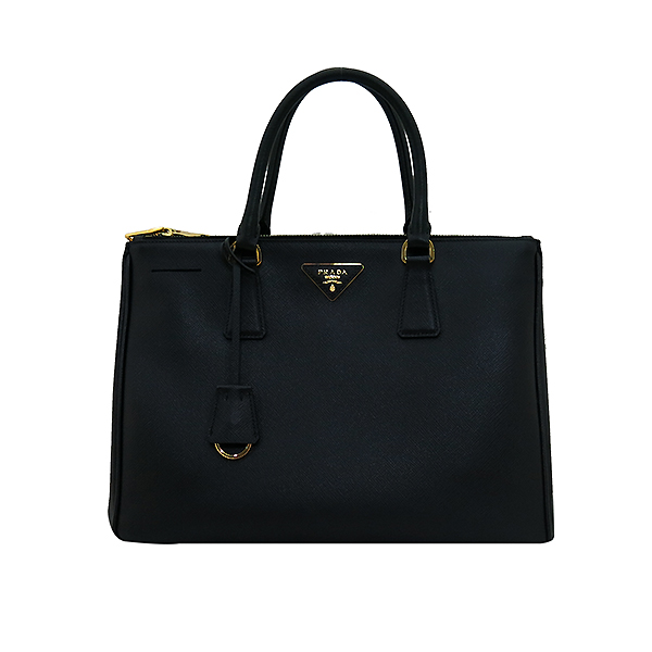 Prada(�����) BN2274 SAFFIANO LUX NERO ���� ���ǾƳ� ���� ���� �ﰢ �ΰ� ��Ʈ�� + �����Ʈ�� 2WAY [�λ꼾�Һ���] �̹���2 - ���̺��� �߰���ǰ
