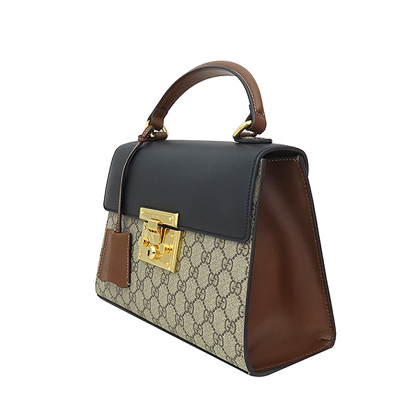 Gucci(����) ‎453188 GG�ΰ� ������ ĵ���� ���� ���� ȥ�� ����Ż Padlock �е�� ���� �ڵ� �÷� ��Ʈ�� + �����Ʈ�� 2WAY [�λ꼭��Ե���] �̹���3 - ���̺��� �߰���ǰ