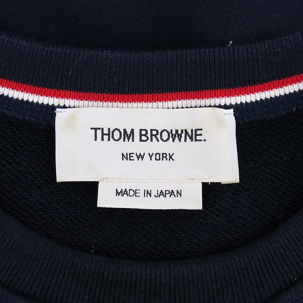 THOM BROWNE(�����) MJT021 �� 100% ���̺� �÷� ���� ������ ������ Ƽ���� [��������] �̹���4 - ���̺��� �߰���ǰ