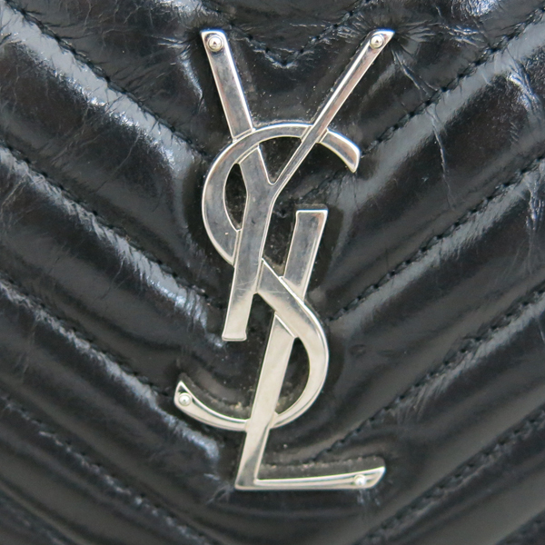 SAINT LAURENT PARIS (�� �ζ� �ĸ�) 468537 ���� �ΰ� �׽� �ø��Ǿ� ũ�ν��� [���빮��] �̹���4 - ���̺��� �߰���ǰ