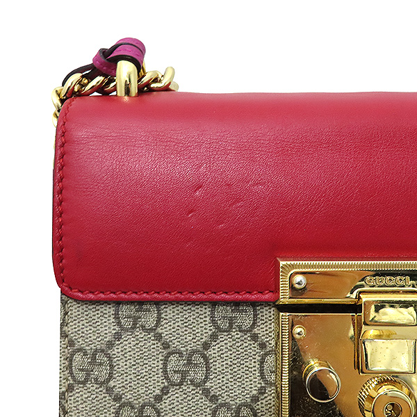 Gucci(����) 409487 GG�ΰ� ������ ĵ���� PVC ���� ���� �÷� Padlock(�е��) �̴� ���� ü�� ����� ũ�ν��� [�λ꼭��Ե���] �̹���3 - ���̺��� �߰���ǰ