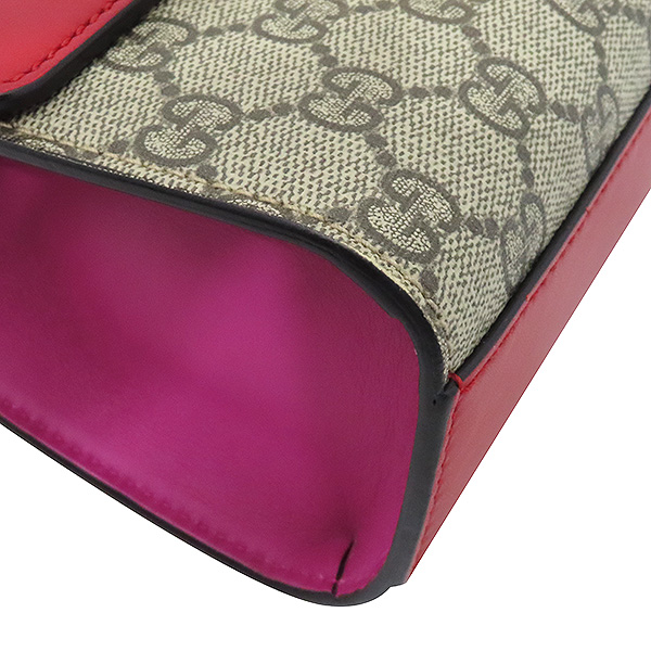 Gucci(����) 409487 GG�ΰ� ������ ĵ���� PVC ���� ���� �÷� Padlock(�е��) �̴� ���� ü�� ����� ũ�ν��� [�λ꼭��Ե���] �̹���5 - ���̺��� �߰���ǰ