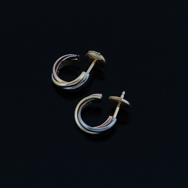 Cartier(��쿡) B8017100 18K ��� ��� Ʈ����Ƽ �� ��쿡 �̾ �Ͱ��� [��������] �̹���2 - ���̺��� �߰���ǰ