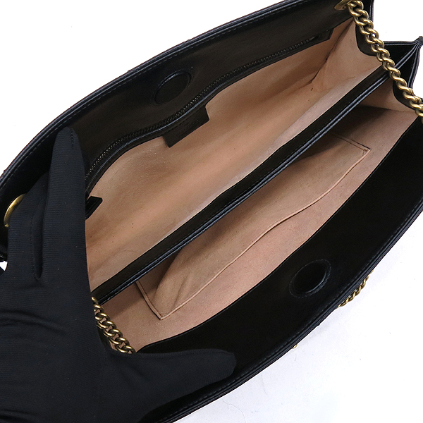 Gucci(����) 524592 ���� �÷� ���� ��Ʋ�� Marmont(����Ʈ) GG ��Ż ���� �ΰ� ü�� ����� [�����] �̹���5 - ���̺��� �߰���ǰ