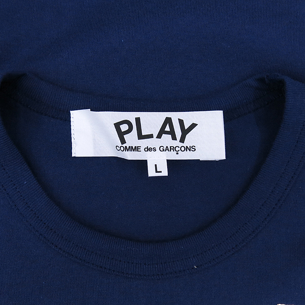 COMME DES GARCONS (�ĵ�������) AZ-T184 ���̺� �÷� ������ ��Ʈ �ΰ� ������ ���� Ƽ���� [��������] �̹���4 - ���̺��� �߰���ǰ