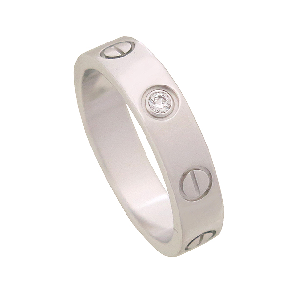 Cartier(��쿡) B4050548 18K ȭ��Ʈ ��� �̴� ���긵 1����Ʈ ���̾� ����-8ȣ [��������] �̹���2 - ���̺��� �߰���ǰ