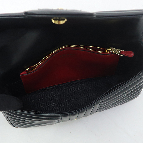 Prada(�����) 1BD108 ���� ����Ʈ ī�� ���� ���� �ΰ� ���̾�׷� �÷� ü�� ����� [��������] �̹���5 - ���̺��� �߰���ǰ