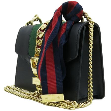 Gucci(����) 431666 ���� ���� �Ǻ� Sylvie ��Ʈ��ó�� ���� ���� ��Ŭ �̴� ������ ü�� ����� [������û��] �̹���2 - ���̺��� �߰���ǰ