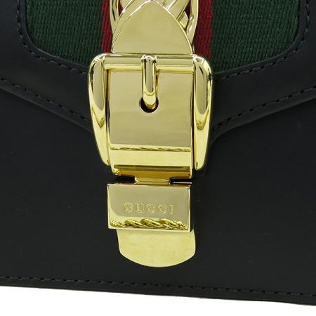 Gucci(����) 431666 ���� ���� �Ǻ� Sylvie ��Ʈ��ó�� ���� ���� ��Ŭ �̴� ������ ü�� ����� [������û��] �̹���3 - ���̺��� �߰���ǰ