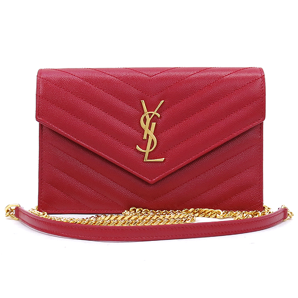 SAINTLAURENT PARIS(���ζ� �ĸ�) 393953 ��ũ ���� �ΰ� ��� �������� ü�� �̴� ũ�ν� [��������] �̹���2 - ���̺��� �߰���ǰ