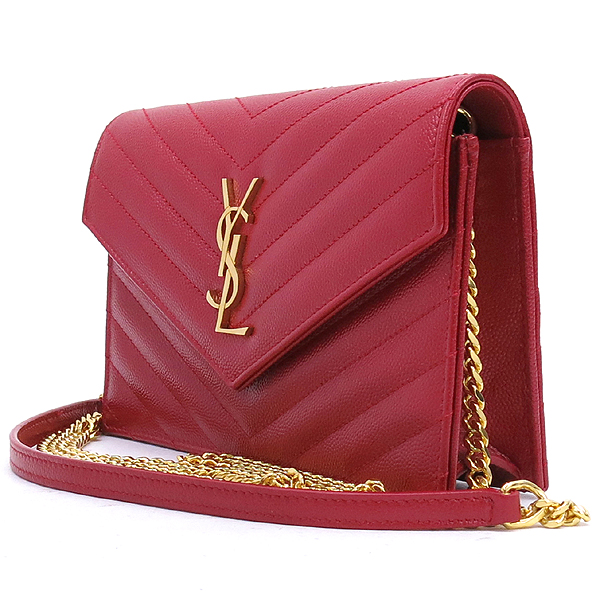 SAINTLAURENT PARIS(���ζ� �ĸ�) 393953 ��ũ ���� �ΰ� ��� �������� ü�� �̴� ũ�ν� [��������] �̹���3 - ���̺��� �߰���ǰ