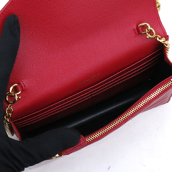 SAINTLAURENT PARIS(���ζ� �ĸ�) 393953 ��ũ ���� �ΰ� ��� �������� ü�� �̴� ũ�ν� [��������] �̹���5 - ���̺��� �߰���ǰ