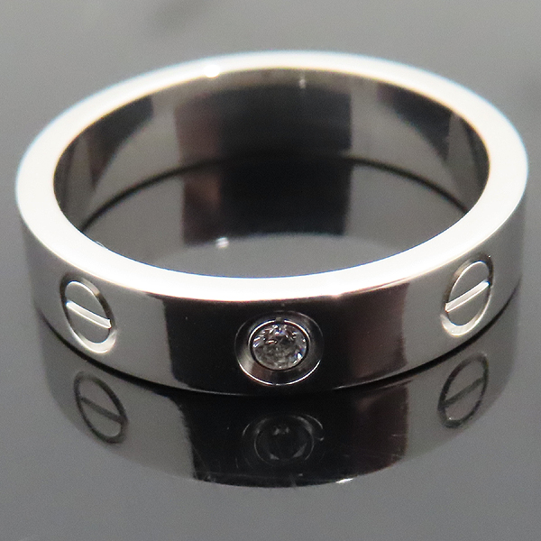 Cartier(��쿡) B4050549 18K ȭ��Ʈ ��� �̴� ���긵 1����Ʈ ���̾� ���� - 9ȣ [��õ��] �̹���4 - ���̺��� �߰���ǰ