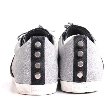 Gucci(����) 419544 ��Ż�� �ǹ� �۸��� �Ｑ ����Ŀ�� 38.5[����ż�����]W �̹���5 - ���̺��� �߰���ǰ