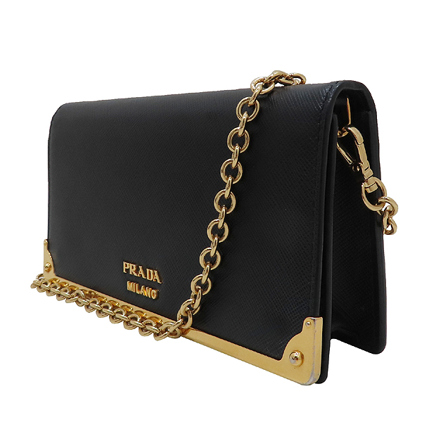 Prada(�����) 1ZH044 SAFFIANO CAHIER NERO ���� ���� ����ΰ� WOC �̴� �÷� ü�� ũ�ν��� [��õ��] �̹���3 - ���̺��� �߰���ǰ
