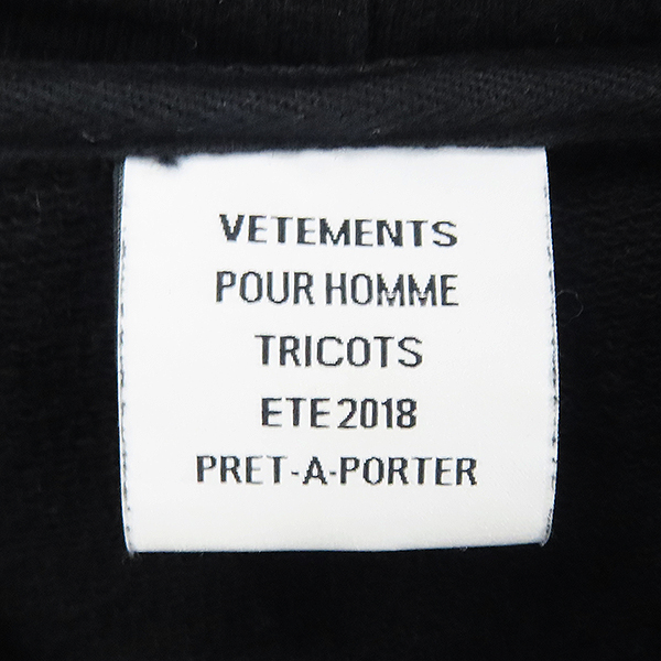 VETEMENTS(��Ʈ��) MSS18TR73 ���� �÷� �� �ΰ� ���������� ������ ���� ���� [��������] �̹���5 - ���̺��� �߰���ǰ