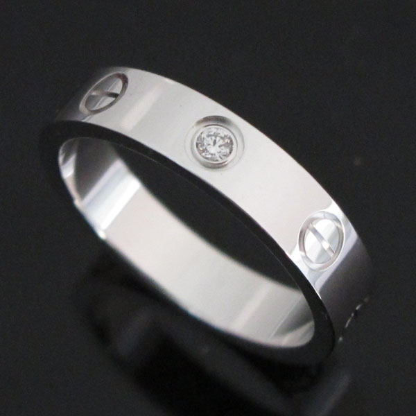 Cartier(��쿡) B4050551 18K ȭ��Ʈ��� �̴� ���긵 1����Ʈ ���̾� ����-11ȣ [�뱸�ݿ��纻��] �̹���3 - ���̺��� �߰���ǰ