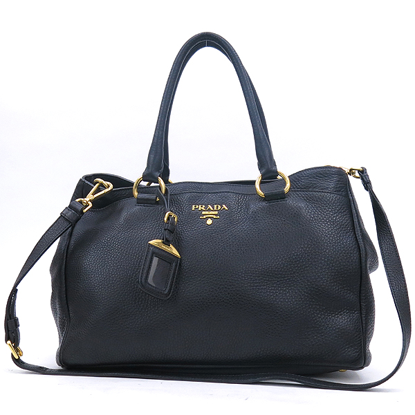 Prada(�����) BR4393 VIT.DAINO (���ڷδ��̳�) NERO ���� ���� ���� �ΰ� ��Ʈ�� + �����Ʈ�� 2WAY [��������] �̹���2 - ���̺��� �߰���ǰ