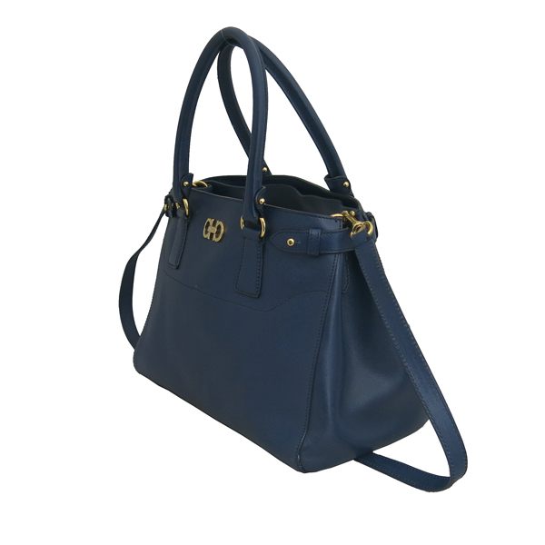 Ferragamo(��󰡸�) 21 D940 ���̺� �÷� ���ǾƳ� ���� ���� �ΰ� ��Ʈ�� + �����Ʈ�� 2WAY [���빮��] �̹���3 - ���̺��� �߰���ǰ