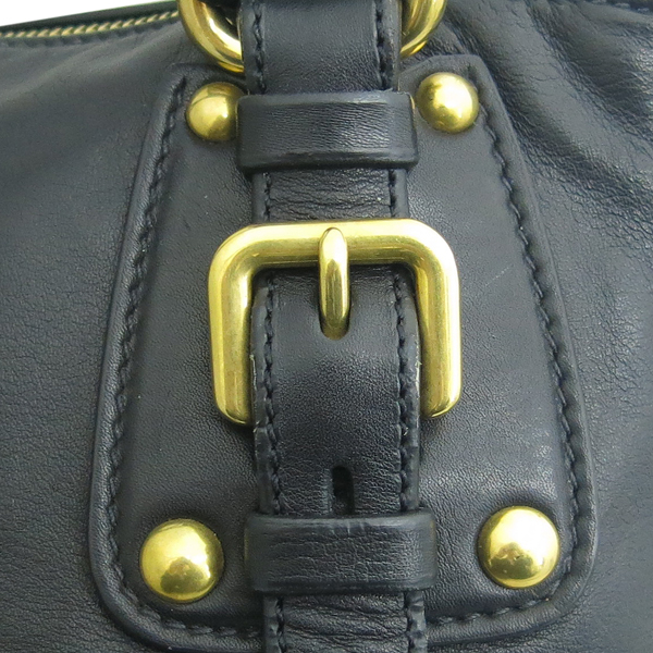 Prada(�����) BR4281 SOFTCALF NERO ���� ���� ���� �ΰ� ��Ʈ�� + �����Ʈ�� 2WAY [���빮��] �̹���5 - ���̺��� �߰���ǰ