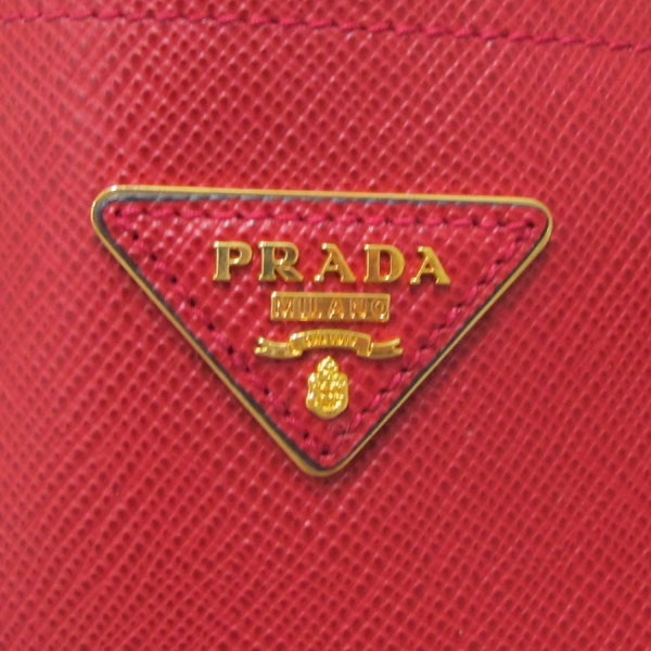 Prada(�����) BN2775 SAFFIANO CUIR FUOCO ���ǾƳ� ���� ���� �ﰢ�ΰ� �κ��� ��Ʈ�� + �����Ʈ�� [�뱸�ݿ��纻��] �̹���5 - ���̺��� �߰���ǰ